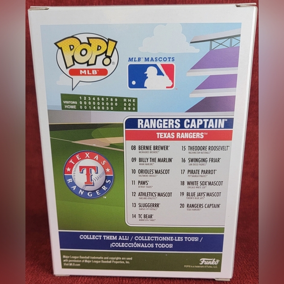 Rangers Captain funko # 20 (nib) With pop protector - Picture 7 of 7